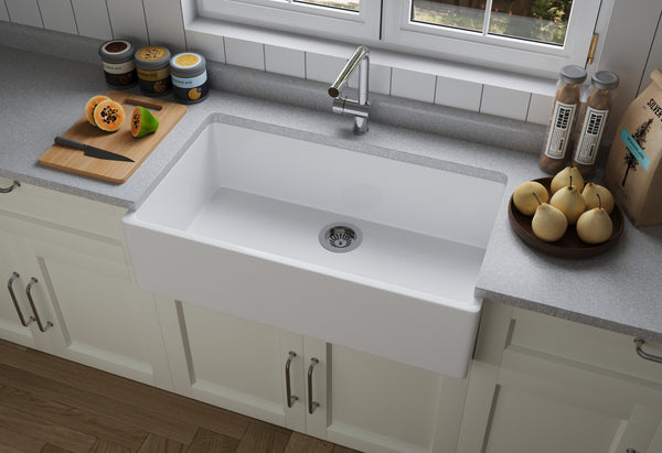 AMIN Luxury Single 36-inch Farmhouse Apron Kitchen Sink