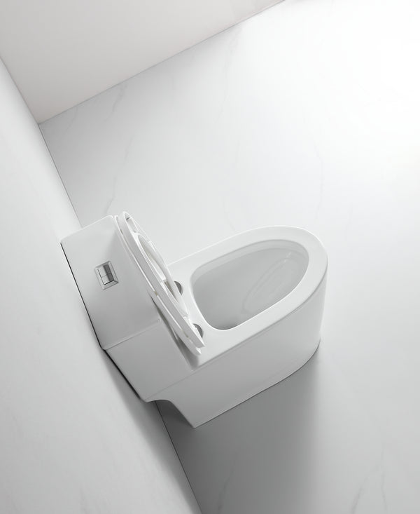 STALLION KOM ST-519 ELONGATED ONE PIECE 360 SIPHONIC SOFT CLOSE TOILET