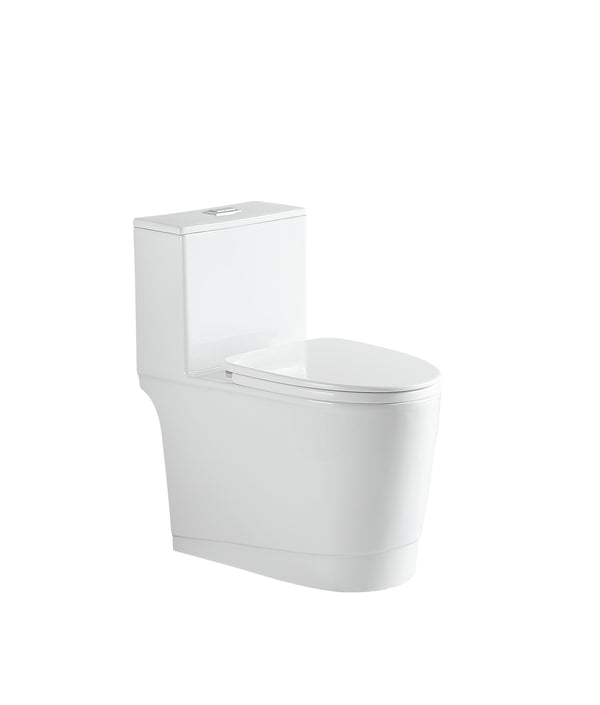 STALLION KOM ST-519 ELONGATED ONE PIECE 360 SIPHONIC SOFT CLOSE TOILET
