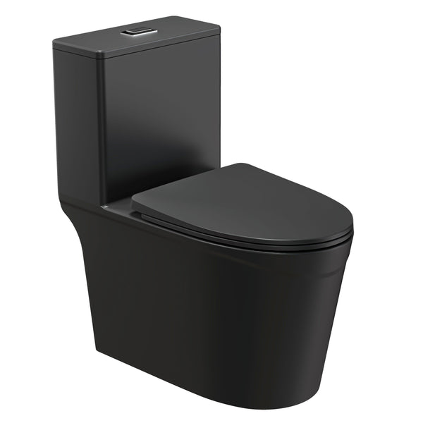 STALLION KOM ST-519 ELONGATED ONE PIECE 360 SIPHONIC SOFT CLOSE TOILET