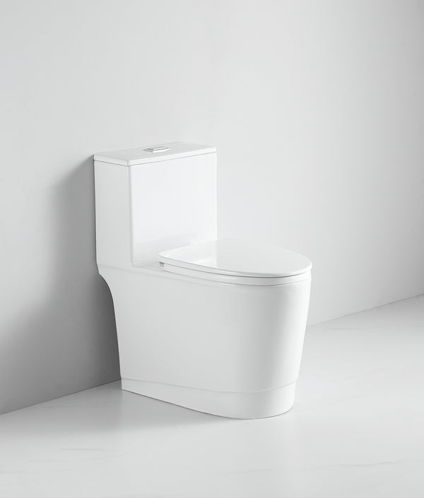 STALLION KOM ST-519 ELONGATED ONE PIECE 360 SIPHONIC SOFT CLOSE TOILET